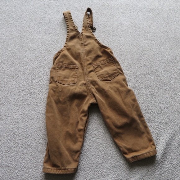 Carhartt Overalls Tan | 18 Months - Picture 5 of 6